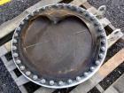 Used Modern Welding Company Tank, 17,000 Gallon, SA-36 Carbon Steel, Vertical. 132” Diameter x 288” straight side, dished top, flat bottom. Internal rated 1.5 WC psi at 200 degrees F. Openings top (3...