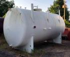 Unused- Modern Welding Company Tank, 7,000 Gallon. 9 OD x 18 long Tangent to Tangent. Carbon steel shell with plastic intern...