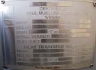 Unused- Mueller Feed Flash Drum Pressure Tank, 80 Gallon, Model 