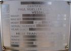 Unused- Mueller Pressure Tank, 75 Gallon, Model 