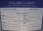 Unused- Mueller Pressure Tank, 75 Gallon, Model 