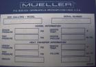 Unused- Mueller Pressure Tank, 4500 Gallon, Model 