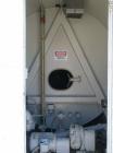Used Corn Syrup Storage Tank, 6,000 gallon, carbon steel coated, horizontal. 26' long x 8' wide x 8.5' high, dished ends. Tank is mounted on a common frame with a weather cover. Overall dims: 26'3