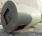 Used Tank, Carbon Steel, 9,500 Gallon, Vertical. Approximately 120