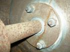 Used Nooter pressure tank, 55 gallon, carbon steel, horizontal. Approximately 16