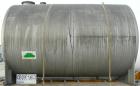 USED: Nooter tank, 9600 gallon, carbon steel, horizontal. Approximately 124