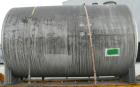 USED: Nooter tank, 9600 gallon, carbon steel, horizontal. Approximately 124