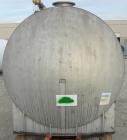 USED: Nooter tank, 9600 gallon, carbon steel, horizontal. Approximately 124