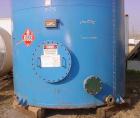 Used 9,600 US gallon carbon steel tank built by O'Connor Tanks Ltd. Vertical, 8'6