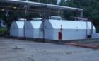 USED: Tank, horizontal, carbon steel, model SC010000. Primary storage tank capacity 10,000 gallons. Secondary containment A-36 steel (1/4
