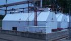 USED: Tank, horizontal, carbon steel, model SC010000. Primary storage tank capacity 10,000 gallons. Secondary containment A-36 steel (1/4