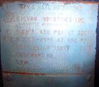 Used Carbon Steel Silvan Industries High Pressure Compressed Air Receiver Tank