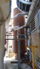 Used Silvan Industries Air Receiving Tank, Approximate 2200 Gallon, Carbon Steel, Vertical. Internal rated 150 psi at -20 to 400 degrees F. Serial# and National Board# 548259, built 2007.