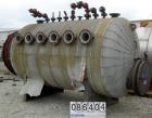 Used- A&E Machine Shop Teflon Lined Pressure Tank, 2400 Gallon, Carbon Steel, Horizontal. 72