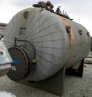 Used A&E Machine Shop Teflon Lined Pressure Tank, 2400 Gallon, Carbon Steel, Horizontal. 72