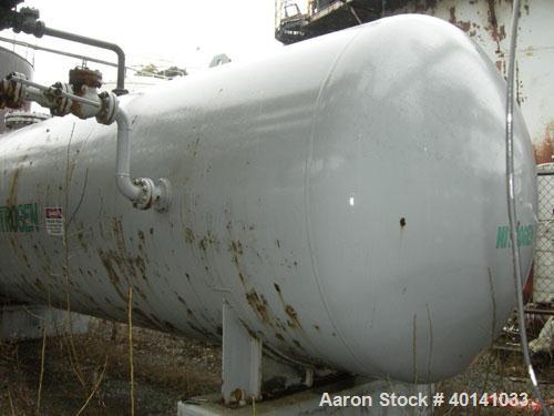 Used: NITROGEN TANK, HORIZONTAL, BULLET