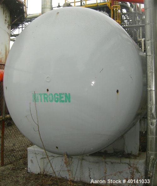 Used: NITROGEN TANK, HORIZONTAL, BULLET