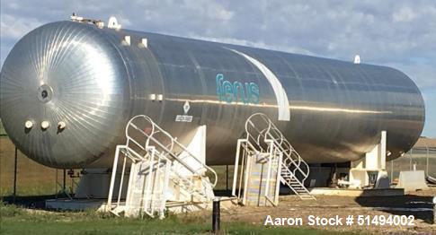 Used Maxfield Horizontal CO2/ LP Vessel