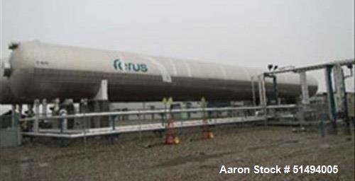 Used Maxfield Horizontal CO2/ LP Vessel, 100,800 USWG