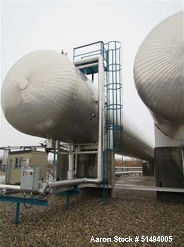 Used Maxfield Horizontal CO2/ LP Vessel, 100,800 USWG