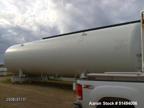 Used- APCI Horizontal Nitrogen Vessel