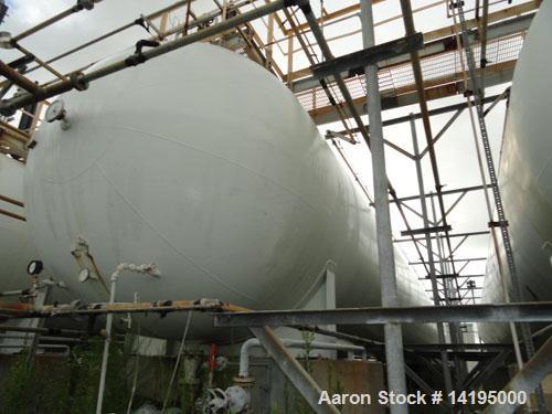 Used-AMF Bieard Propane Tank, 75,000 gallon, carbon steel.Internal rated 250 psi. Approximately 12' diameter x 91' overall l...