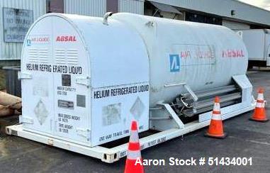 Unused- Air Liquide Refrigerated Liquid Helium Storage Vessel