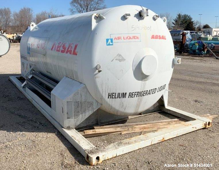 Unused- Air Liquide Refrigerated Liquid Helium Storage Vessel