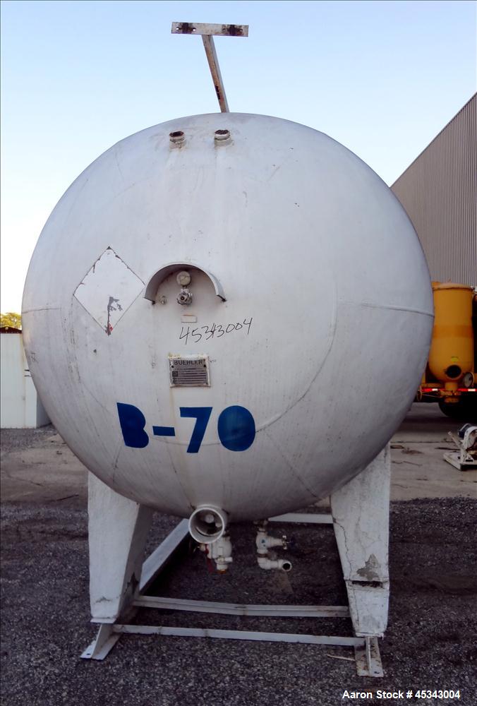 Used 6,000 Gallon Carbon Steel Buehler Tank & Welding Works Pressure Tank
