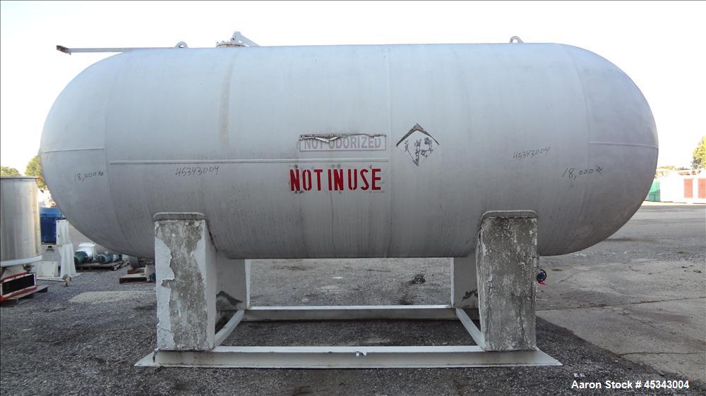 Used 6,000 Gallon Carbon Steel Buehler Tank & Welding Works Pressure Tank