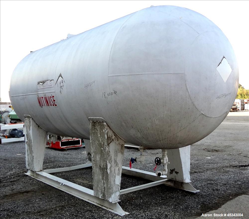 Used 6,000 Gallon Carbon Steel Buehler Tank & Welding Works Pressure Tank