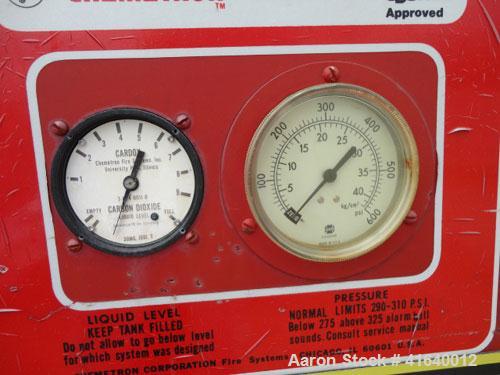 Used Carbon Steel Chemetron Fire Systems Low Pressure Carbon Dioxide Extinguish