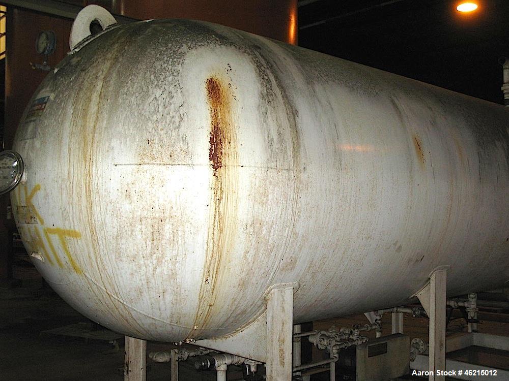Used Freon Storage Tank, 3,700 Gallon, Horizontal