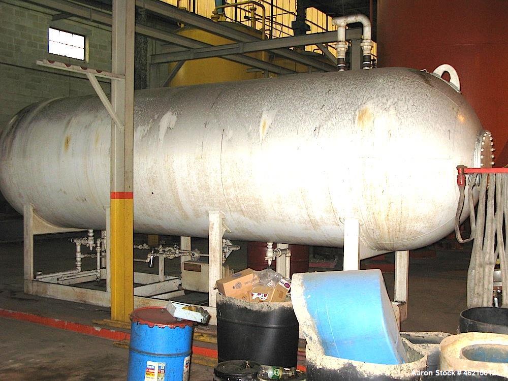 Used Freon Storage Tank, 3,700 Gallon, Horizontal