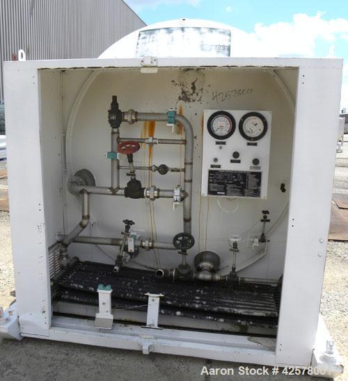 Used 2000 Gallon Stainless Steel Hydra Rig Cryogenics Liquid Gas Storage Trank