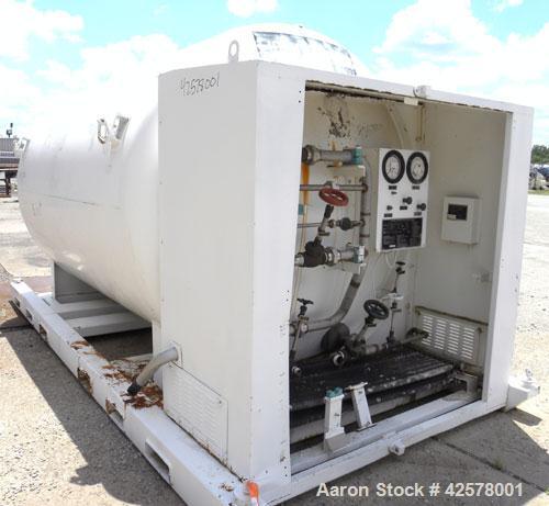 Used 2000 Gallon Stainless Steel Hydra Rig Cryogenics Liquid Gas Storage Trank