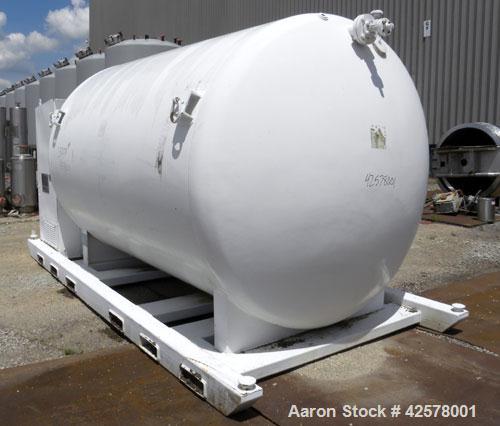 Used 2000 Gallon Stainless Steel Hydra Rig Cryogenics Liquid Gas Storage Trank