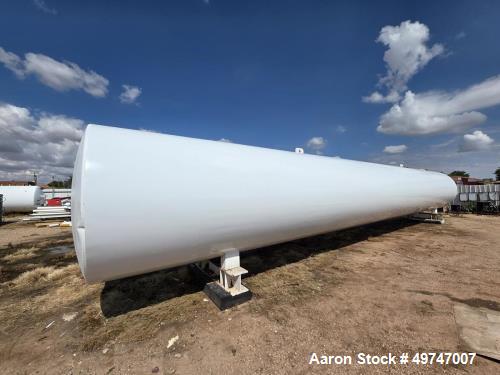 Used – 50 Ton Horizontal Liquid Carbonic CO2 Tank – Bulk Cryogenic Storage