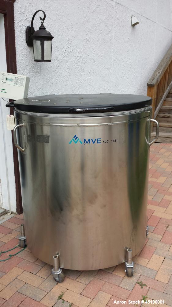 Used MVE Liquid Nitrogen Storage Tank