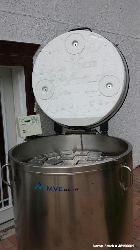 Used MVE Liquid Nitrogen Storage Tank