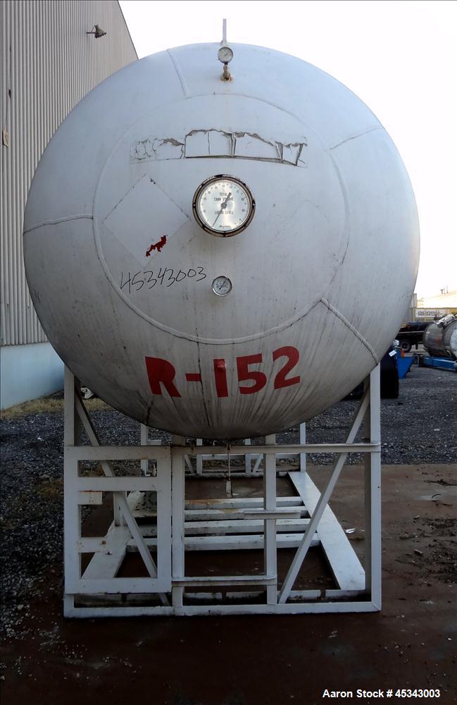 Used 5,500 Gallon Carbon Steel Master Tank & Welding Pressure Tank