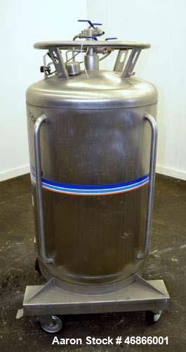 Used Messer Griesheim Liquid Nitrogen Storage Tank
