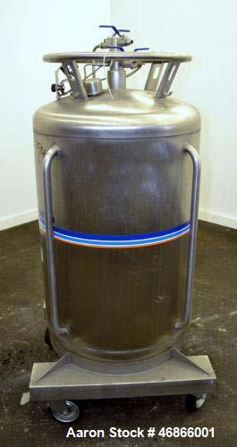 Used- Messer Griesheim Liquid Nitrogen Storage Tank