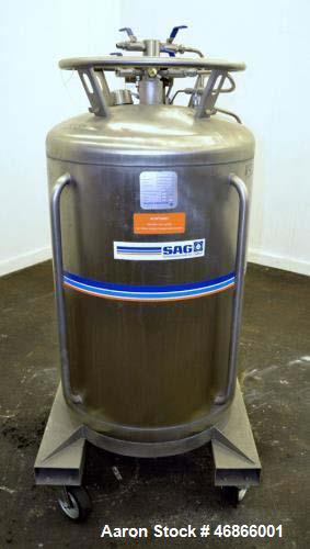 Used Messer Griesheim Liquid Nitrogen Storage Tank