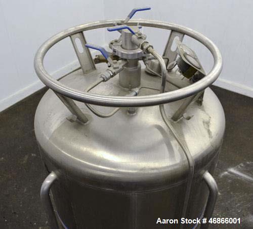 Used Messer Griesheim Liquid Nitrogen Storage Tank