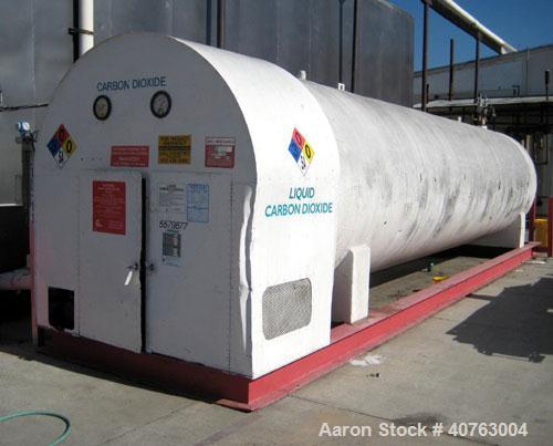 Used CO 2 liquid storage tank 30' long.
