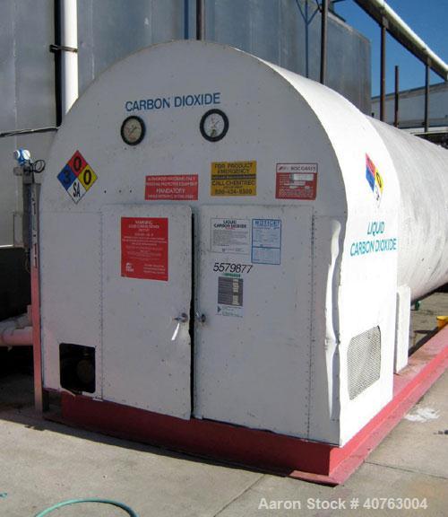 Used CO 2 liquid storage tank 30' long.