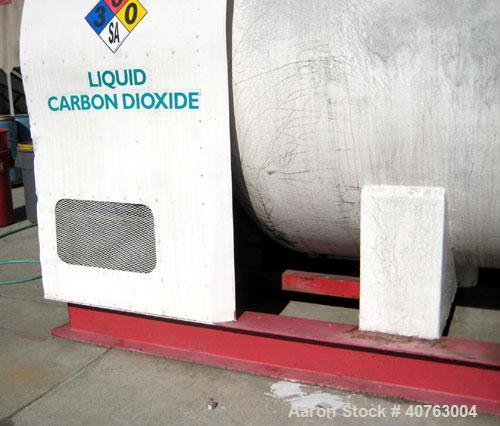 Used CO 2 liquid storage tank 30' long.
