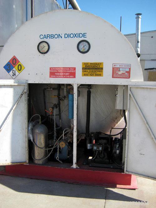 Used CO 2 liquid storage tank 30' long.