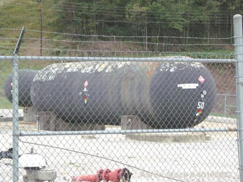 Unused- Pyrofac Gas Corp. Pressure Tank, 30,000 gallon, carbon steel. Approximately 10'10" diameter x 46'10" overall length....